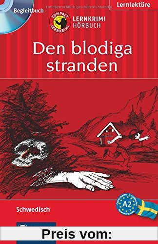 Den blodiga stranden: Lernkrimi Hörbuch. Schwedisch - Niveau A2 (Compact Lernkrimi Hörbuch)